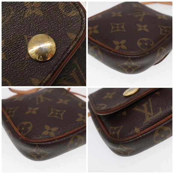 LOUIS VUITTON Monogram Pochette Cancun Shoulder Bag - Picture 9 of 14
